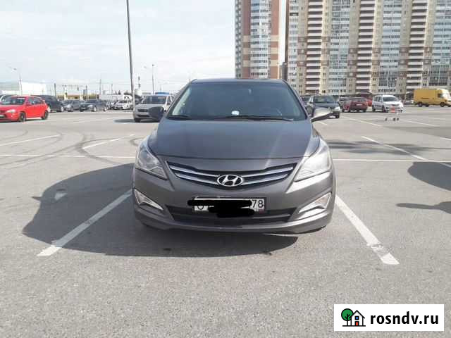 Аренда авто Hyundai Solaris под доставку Санкт-Петербург - изображение 1