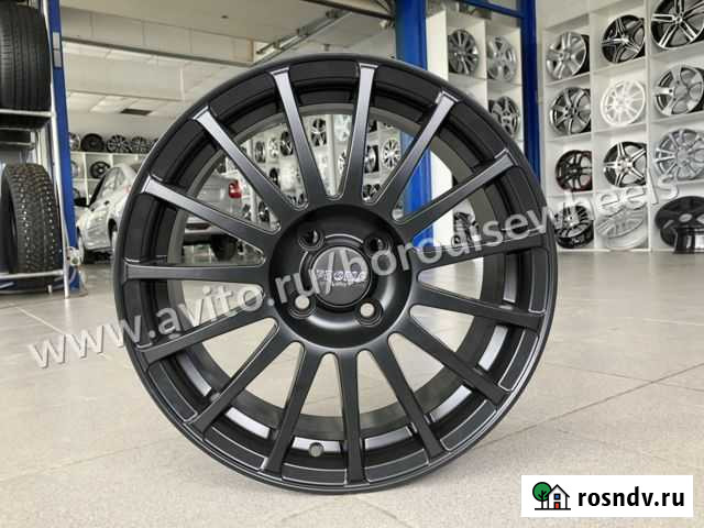 Диски прома RS 4x100 r16 #33 чёрные матовые Тольятти - изображение 1
