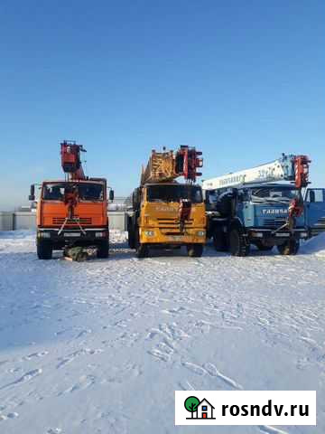 Услуги автокранов 25-32т стрела 31 метр Губкинский - изображение 1