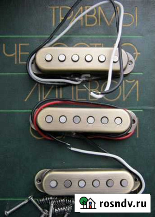 Звукосниматели набор для Stratocaster Краснодар - изображение 1