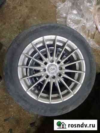Литые диски r15 4x114.3 Lacetti с резиной Пенза