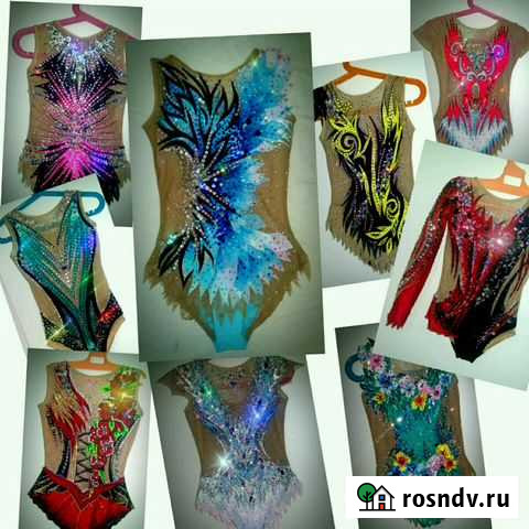 Пошив купальников для художественной гимнастики Санкт-Петербург - изображение 1