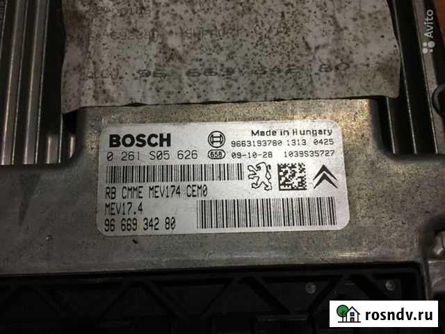 Эбу двигателя еп6 Пежо 308 Реутов - изображение 1