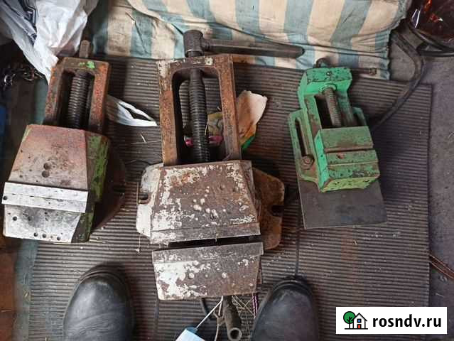 Тиски станочные СССР Свободный - изображение 1