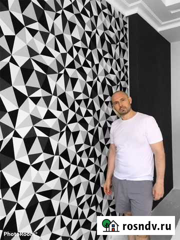 Поклейка обоев идеально Красногорск - изображение 1