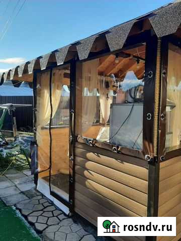 Мягкие пвх окна на беседку Бологое - изображение 1