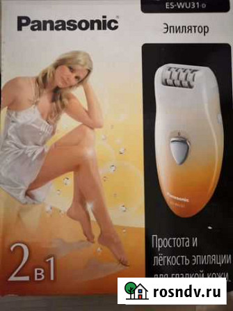 Эпиляторpanasonices-WU31-D520 1 скорость 2 насадки Чайковский - изображение 1