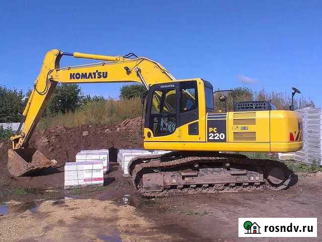 Аренда гусеничного экскаватора Komatsu PC200 Керчь - изображение 1