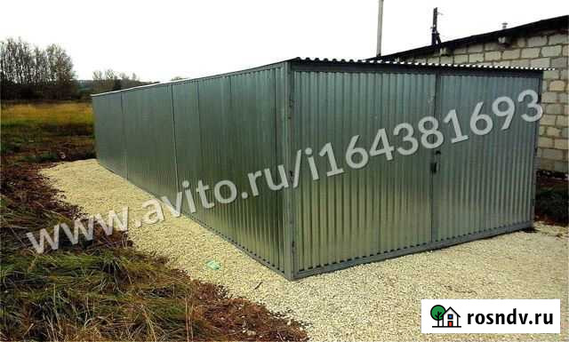 Гараж сборно-разборный Хоз-блок Донской - изображение 1