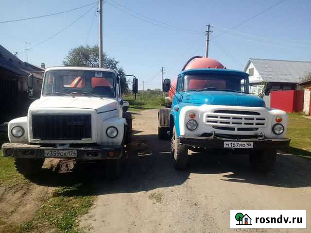 Откачка септиков. Газ 4.куб.ЗИЛ 5.6.7. куб Шадринск - изображение 1