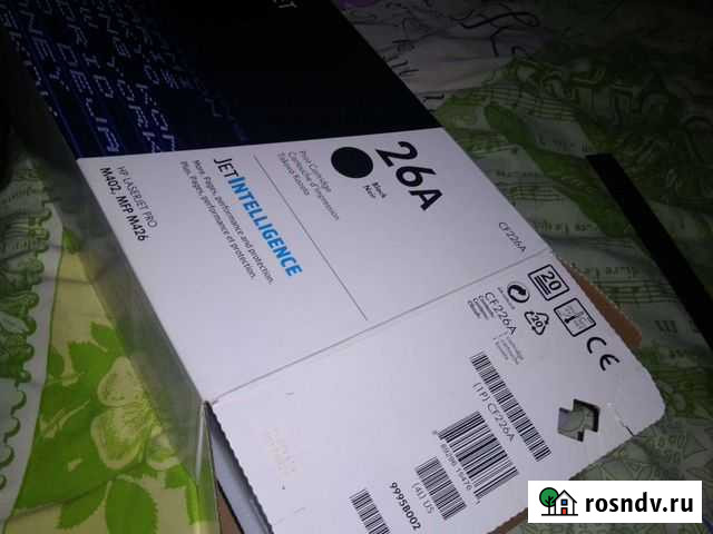 Оригинальный картридж hp 26 А Барнаул - изображение 1