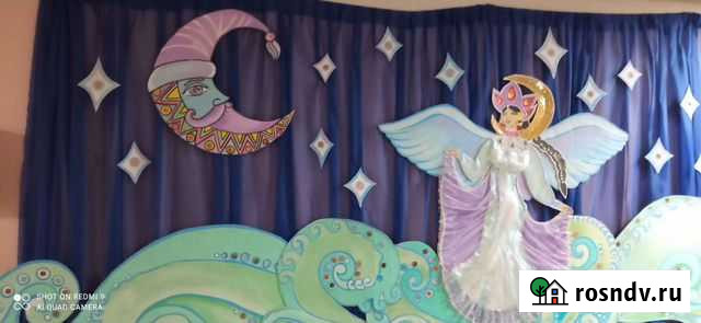 Новогоднее оформление. Роспись стен Чебоксары - изображение 1