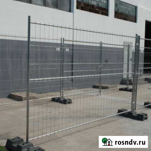 Временный мобильный забор Калининград - изображение 1