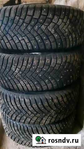 Колеса 215/60/R16 Continental шипованные Улан-Удэ - изображение 1