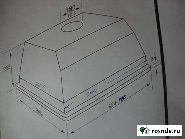 Вытяжка для кухни jetair 520 Кемерово - изображение 1