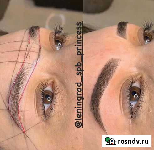 Микроблейдинг ; Перманент; Татуаж Санкт-Петербург - изображение 1