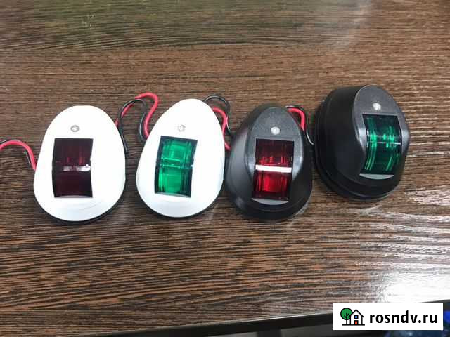 Огни бортовые 55х90 белый и черный корпус Новосибирск - изображение 1