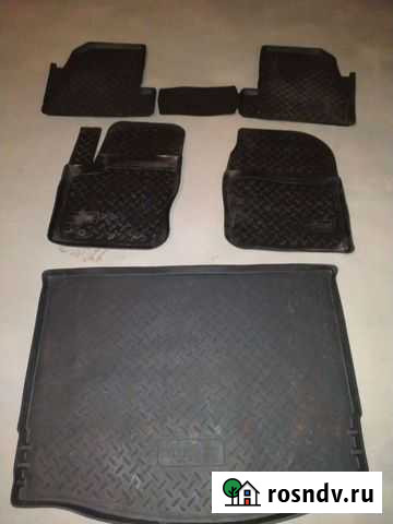 Продам комплект рез.ковриков+коврик в багажник Егорьевск - изображение 1