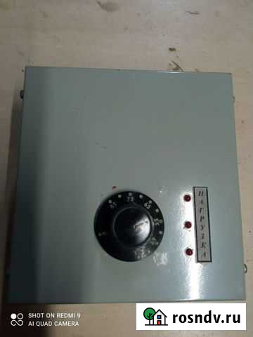 Пульт управления рэу к электроводонагрквателю6 и 1 Чебоксары - изображение 1