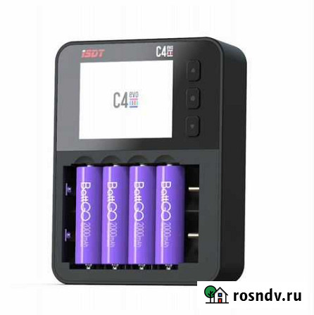 Isdt C4 EVO зарядное устройство. Цветной дисплей Хабаровск - изображение 1