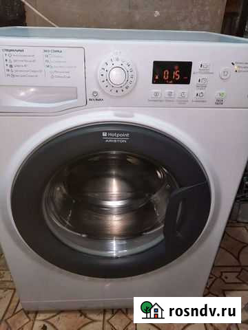 Стиральная машина hotpoint aristonn 6кг 1000об Рузаевка - изображение 1
