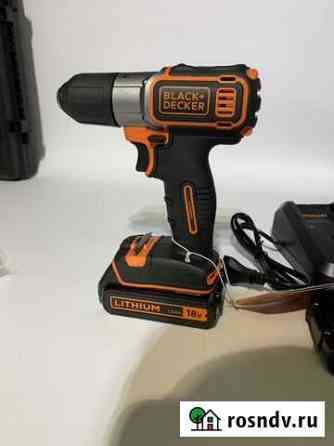 Аккумуляторная дрель-шуруповерт Black+Decker ASD18 Балашиха
