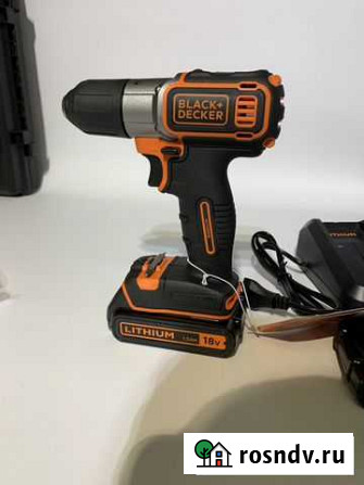 Аккумуляторная дрель-шуруповерт Black+Decker ASD18 Балашиха - изображение 1