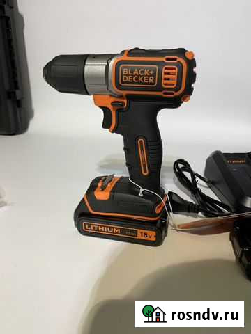Аккумуляторная дрель-шуруповерт Black+Decker ASD18 Балашиха - изображение 1