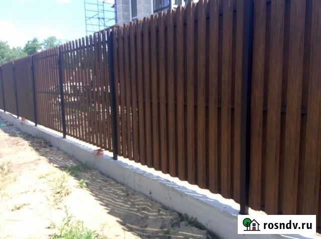 Строительство заборов из профнастила Южный - изображение 1
