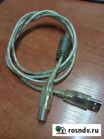 Кабель USB Type A to B для принтера 1,5 м и 1,8 м Киров - изображение 1