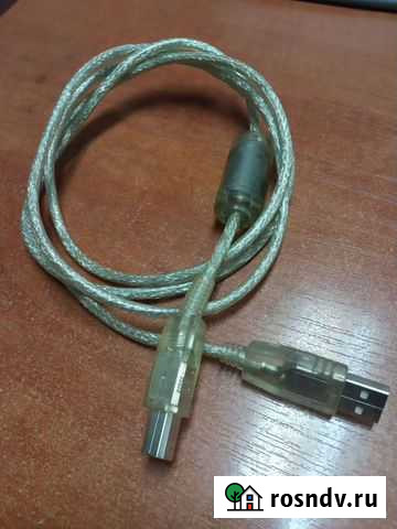 Кабель USB Type A to B для принтера 1,5 м и 1,8 м Киров - изображение 1