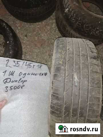 Dunlop 235/45 R18 1шт Гудермес - изображение 1