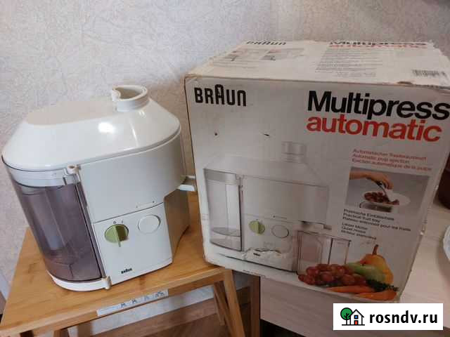Соковыжималка braun Раменское - изображение 1
