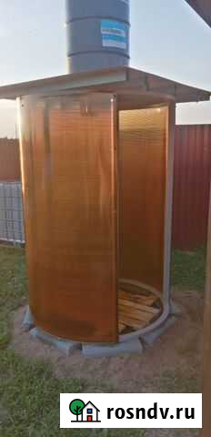 Летний душ цилиндрической формой Смоленск - изображение 1
