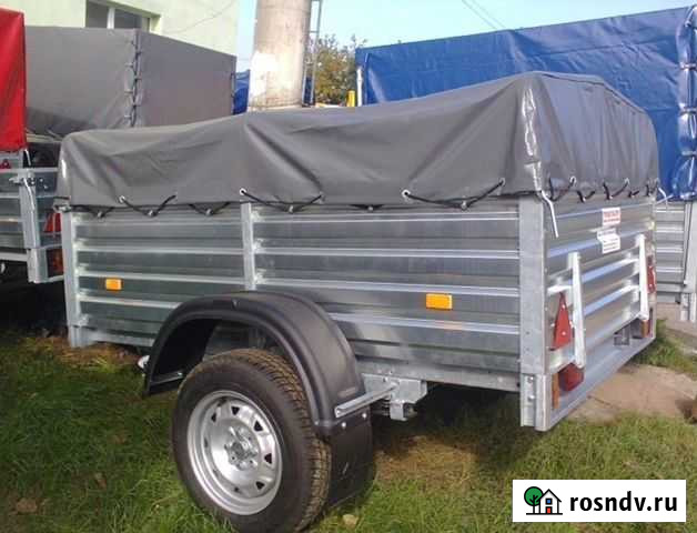 Прицеп с выс. бортом, 1.9х1.3 м Санкт-Петербург - изображение 1