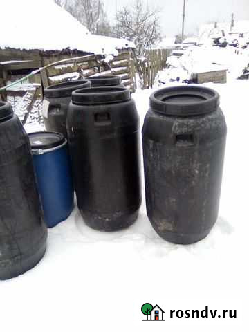 Бочки пластиковые 250л пищевые Смоленск - изображение 1