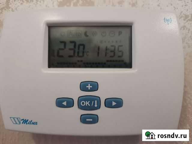 Беспроводной термостат milux RF weekly Волжск - изображение 1