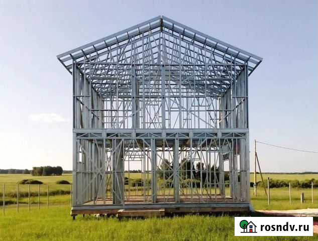 Лстк каркас двухэтажного дома Новороссийск - изображение 1