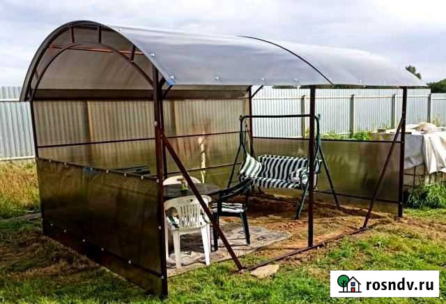 Беседка Дачная. Навес, веранда. 3,5х4м Лобня - изображение 1