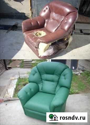 Перетяжка и ремонт мягкой мебели Томск - изображение 1