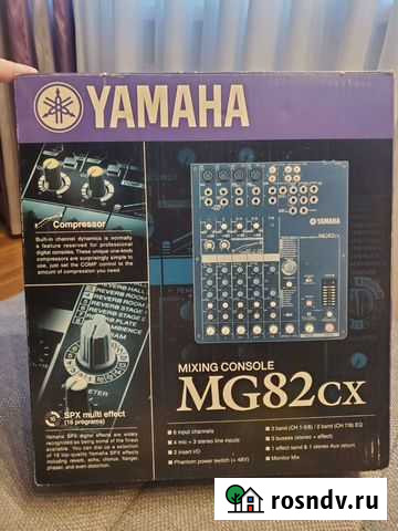 Микшерный пульт Yamaha MG82cx Реутов - изображение 1