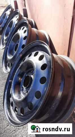 Диски штампованные r16 на kia/hyundai Тихвин - изображение 1