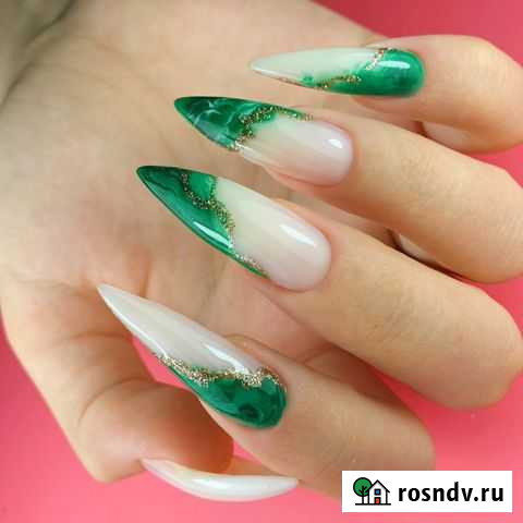 Маникюр наращивание ногтей Комсомольск-на-Амуре - изображение 1