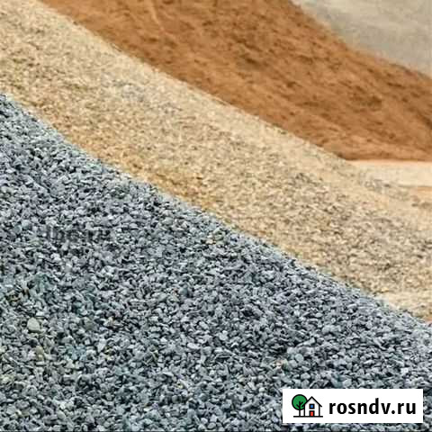 Щебень песок камень отсев чернозем Шахты - изображение 1