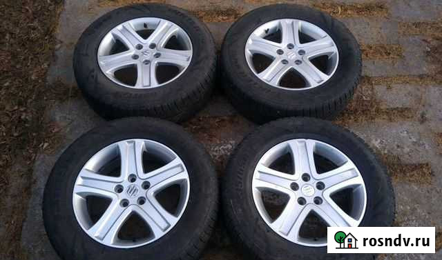 Зимние колеса Suzuki R17 5х114,3 резина 235/65 Красноярск - изображение 1