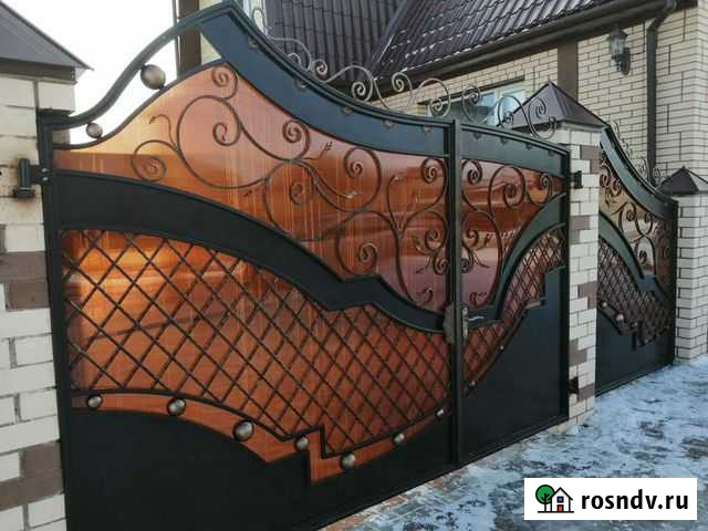 Кованые ворота Суджа - изображение 1