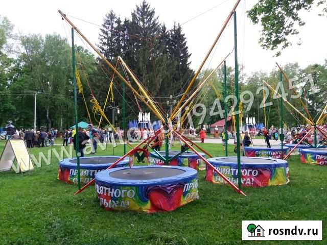 Аттракцион батут Тарзанка 4местный 5метров Тверь - изображение 1