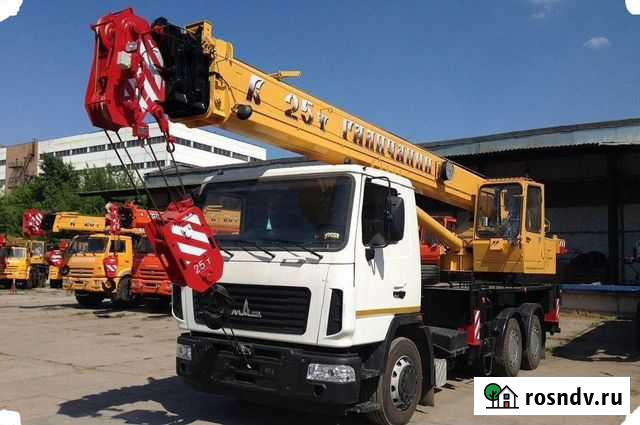 Услуги автокрана 25 тонн. Аренда автокрана 25 тонн Тула - изображение 1