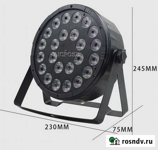 Led Par 24*12w rgbw Миасс - изображение 1