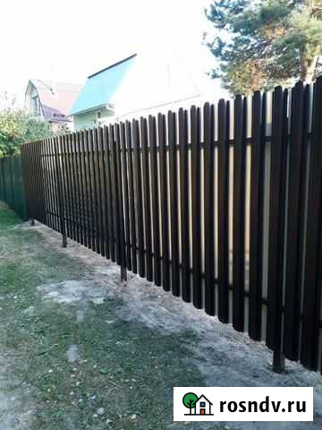 Заборы, откатные ворота, навесы Саранск - изображение 1